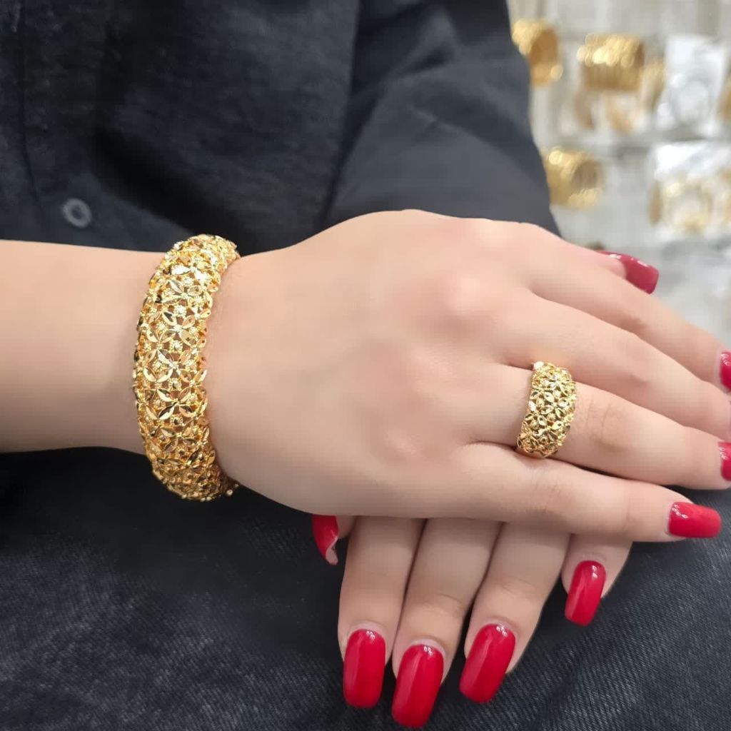 تکدست و انگشتر YSX کد 2166 - خرید آنلاین از گالری آداس